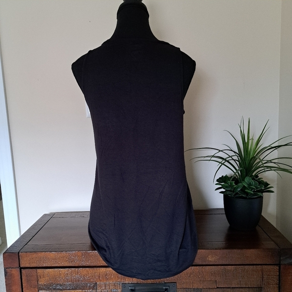 Jane and Bleecker Lounge Tanks Set Of 2 Ladies Size Small Black Sleeveless Tops - Picture 7 of 9